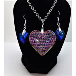 17)  RAINBOW TITANIUM HAMMERED LOOK