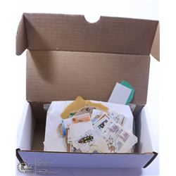 LOT OF STAMPS FROM VARIOUS COUNTRIES -CANADA,