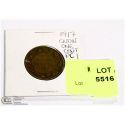 1917 CNDN ONE CENT PIECE