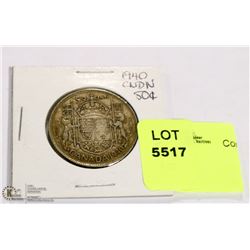 1940 CNDN SILVER 50 CENT PC