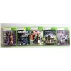 Image 1 : BUNDLE OF 5 XBOX 360 GAMES; SAINTS ROW IV/