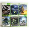 Image 1 : BUNDLE OF 6 XBOX 360 GAMES; HALO/ HALO ODST/ HALO 3