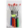 Image 1 : 5PK EXTENDABLE WEINER FORKS