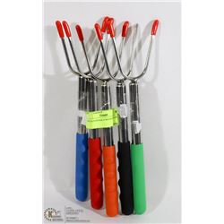 5PK EXTENDABLE WEINER FORKS