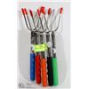 Image 1 : 5PK EXTENDABLE WEINER FORKS