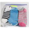 Image 1 : 9PK LADIES ANKLE SOCKS