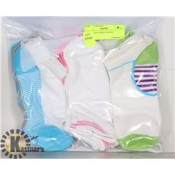 3PK LADIES ANKLE SOCKS