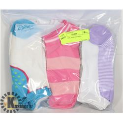 3PK LADIES ANKLE SOCKS
