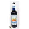 Image 1 : BOTTLE OF BLUE CURACAO SYRUP DRINK FLAVORING