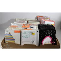 FLAT OF NEW ASSORTED STATIONARY