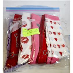 6PK LADIES "NOVELTY" SOCKS