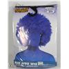 Image 1 : NEW SUPER SKINS ADULT HALLOWEEN WIG; BLUE AFRO