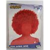 Image 1 : NEW SUPER SKINS ADULT HALLOWEEN WIG; RED AFRO