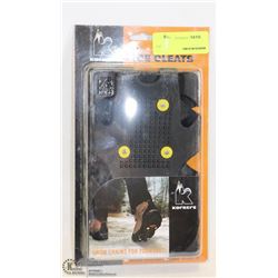 NEW PAIR OF KORKEEZ ICE CLEATS; LRG 8.5-11