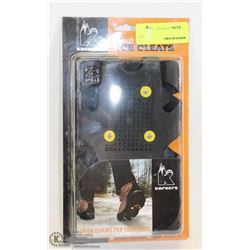 NEW PAIR OF KORKEEZ ICE CLEATS; LRG 8.5-11