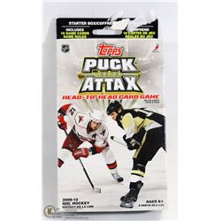TOPPS PUCK ATTAX 2009- 2010 HEAD 2 HEAD CARD GAME