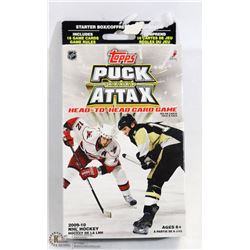 TOPPS PUCK ATTAX 2009- 2010 HEAD 2 HEAD CARD GAME