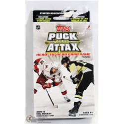 TOPPS PUCK ATTAX 2009- 2010 HEAD 2 HEAD CARD GAME