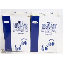 LOT OF 2 HIGH VIZ PERFORMANCE SERIES NOISE