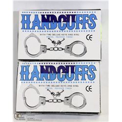 2 SETS OF HANDCUFFS