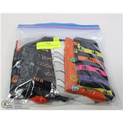6PK LADIES HALLOWEEN SOCKS