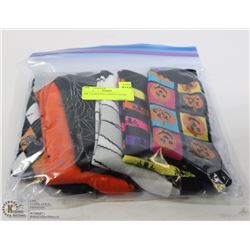 6PK LADIES HALLOWEEN SOCKS