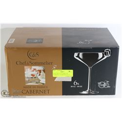 NEW CHEF AND SOMMELIER CABERNET CHAMPAGNE GLASS