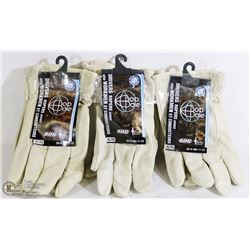 LOT OF 3 PAIRS OF BOB DALE XL DRIVERS ROPERS SERIES