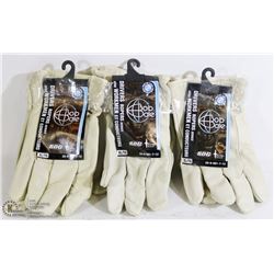 LOT OF 3 PAIRS OF BOB DALE XL DRIVERS ROPERS SERIES