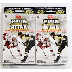 2PK OF TOPPS PUCK ATTAX 2009-2010 CARD GAME