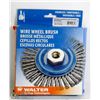 Image 1 : WALTER WIRE WHEEL BRUSH 6"X 1/4"- 5/8"-11