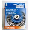 Image 1 : WALTER WIRE WHEEL BRUSH 6"X 1/4"- 5/8"-11