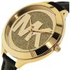 Image 2 : NEW MICHAEL KORS SLIM GOLD DIAL WATCH MSRP $309