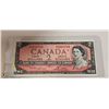 Image 1 : CANADA 1954 TWO DOLLAR NOTE