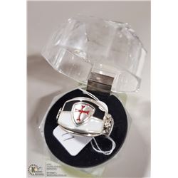 MENS STERLING SILVER KNIGHTS TEMPLAR