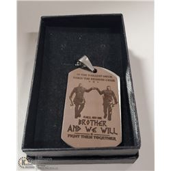 "WHEN THE DEMONS COME" PENDANT