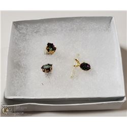 AURORA BOREALIS PENDANT AND EARRINGS