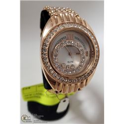 NEW LADIES GENEVA GOLD-TONE DESIGNER