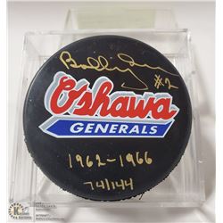 BOBBY ORR OSHAWA GENERALS AUTOGRAPHED PUCK