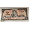 Image 1 : 1937 CANADIAN $2 BILL