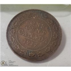1917  CANADIAN LARGE PENNY