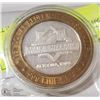 Image 2 : .999 SILVER CASINO TOKEN