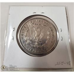 1921-D MORGAN SILVER DOLLAR