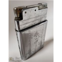 1960'S CIGARETTE CASE WITH BUILT IN LIGHTER