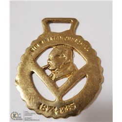 SIR WINSTON CHURCHILL 1965 DEATH MEDALION