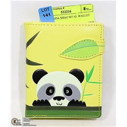 NEW PANDA SHAG WEAR WALLET