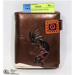 NEW AZTEK MAN SHAG WEAR WALLET