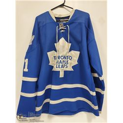 REEBOK MAPLE LEAFS KESSEL #81 JERSEY SIZE 52