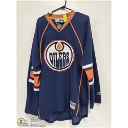 OILERS REEBOK JERSEY SIZE XL