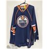 Image 1 : OILERS REEBOK JERSEY SIZE XL